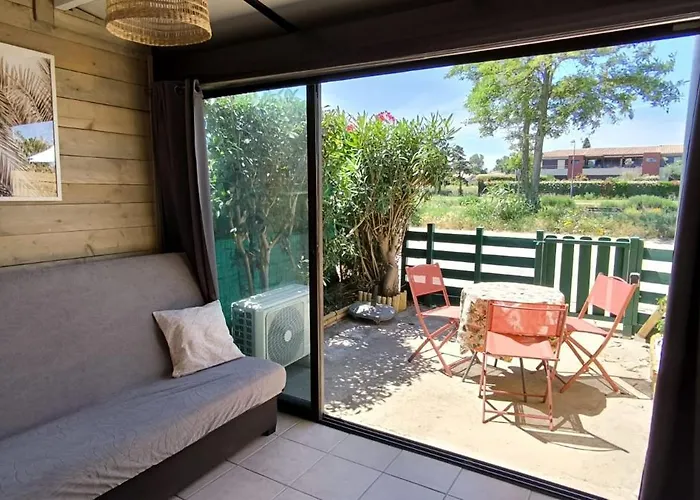 Magnifique Le Flamant Dore Avec Loggia, Terrasse & Climatisation, Proche * Aigues-Mortes