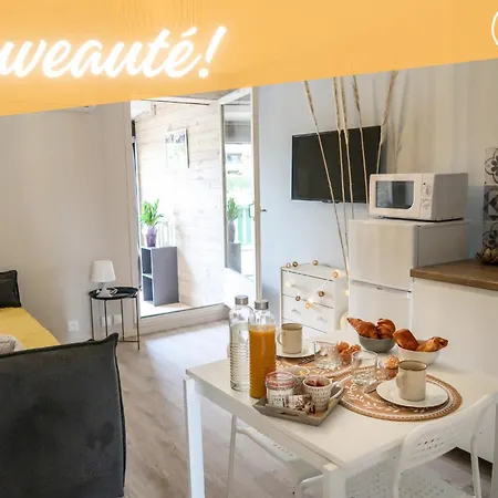 Magnifique Le Flamant Dore Avec Loggia, Terrasse & Climatisation, Proche 아파트 *